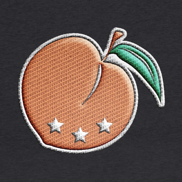 We Are All Fruit Peach Logo by waafpod